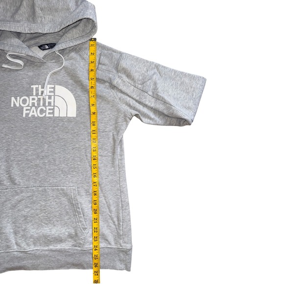 The North Face Hoodie Womens Large Gray Half Dome Pullover  Heather Workout - Picture 7 of 8